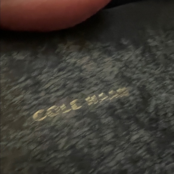 Cole Haan | Skylar with black cream Vachetta leather tassel woven satchel - Picture 2 of 3